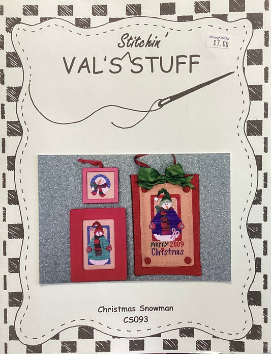Christmas Snowman by Val’s Stuff