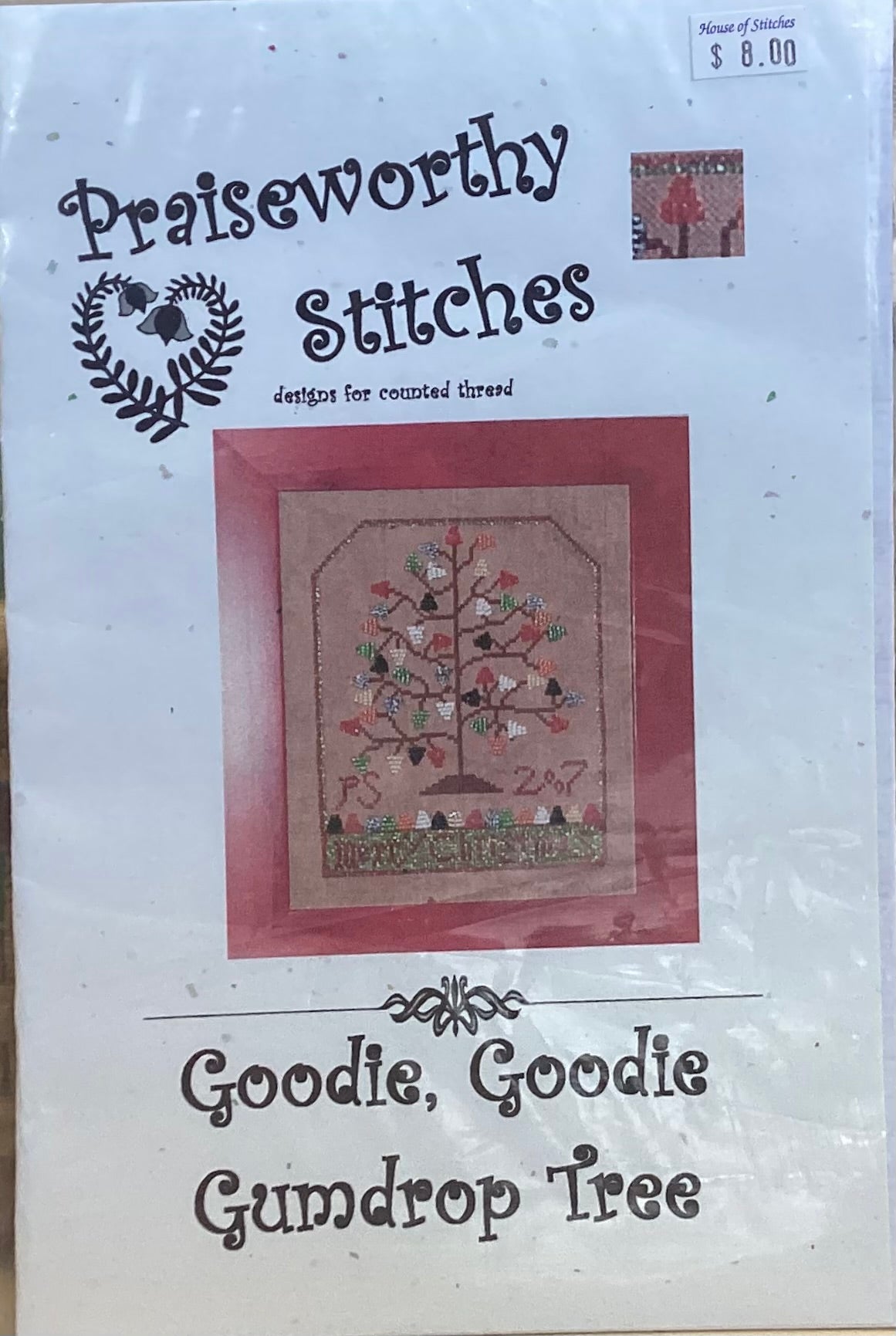 Goodie, Goodie Gumdrop Tree by Praiseworthy Stitches