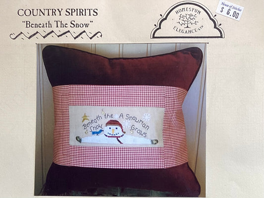 Country Spirits: Beneath the Snow by Homespun Elegance