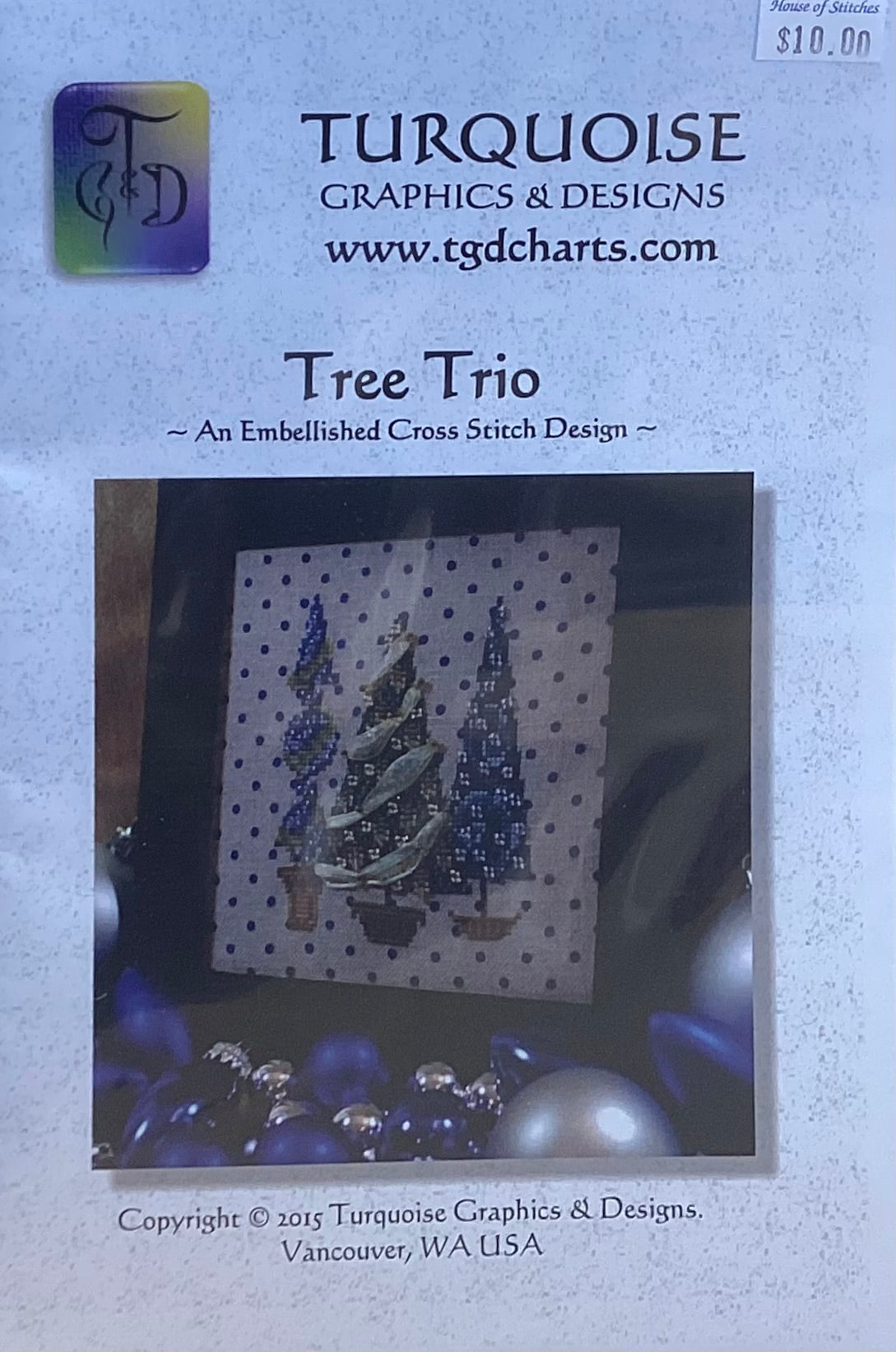 Tree Trio by Turquoise Graphics & Designs