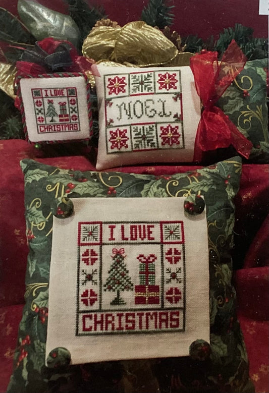 I Love Christmas by ScissorTail Designs
