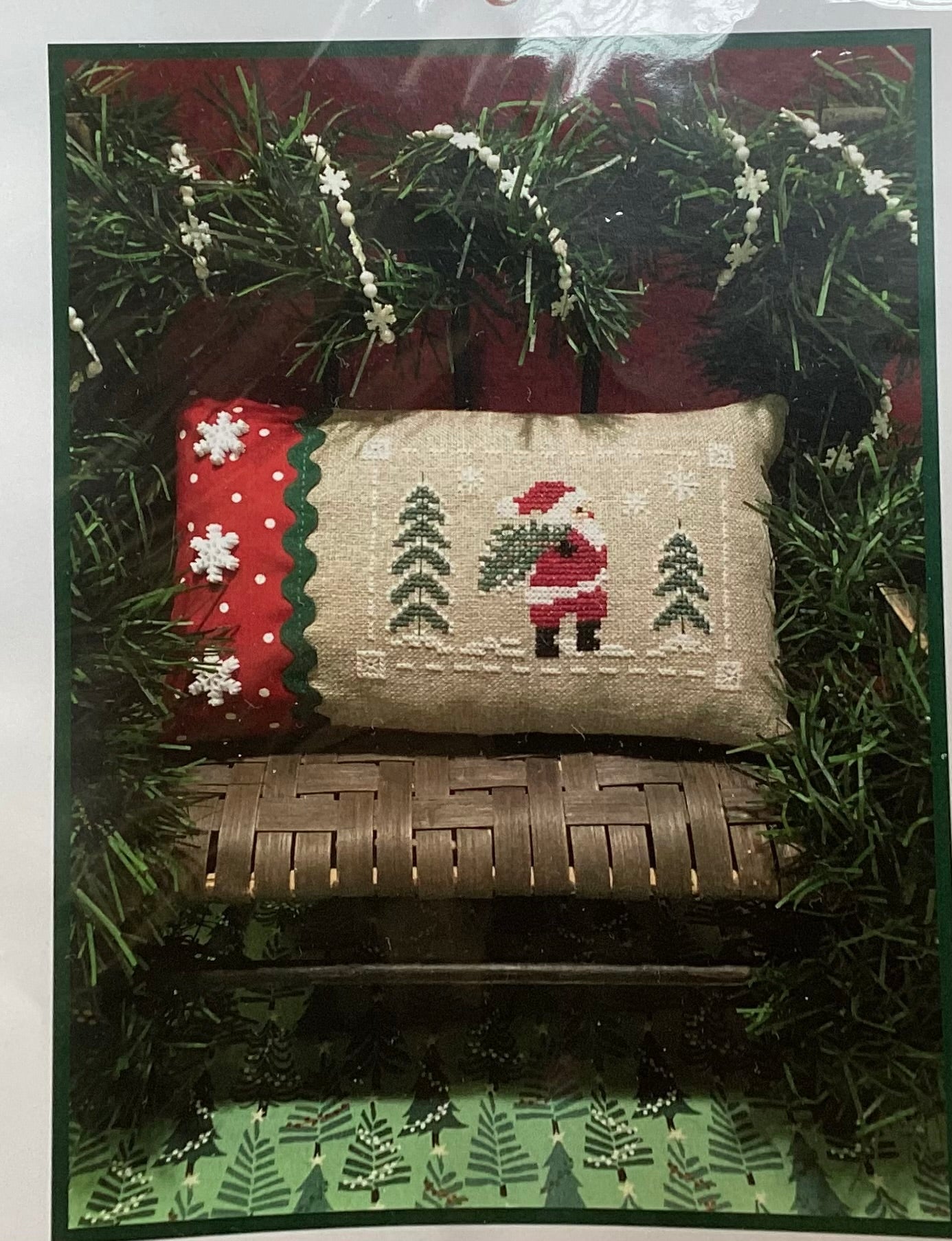 Santa at the Tree Farm by ScissorTail Designs