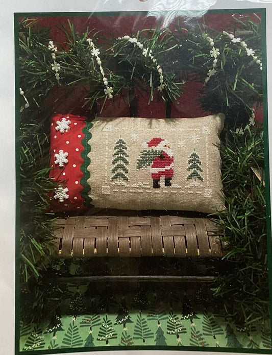 Santa at the Tree Farm by ScissorTail Designs
