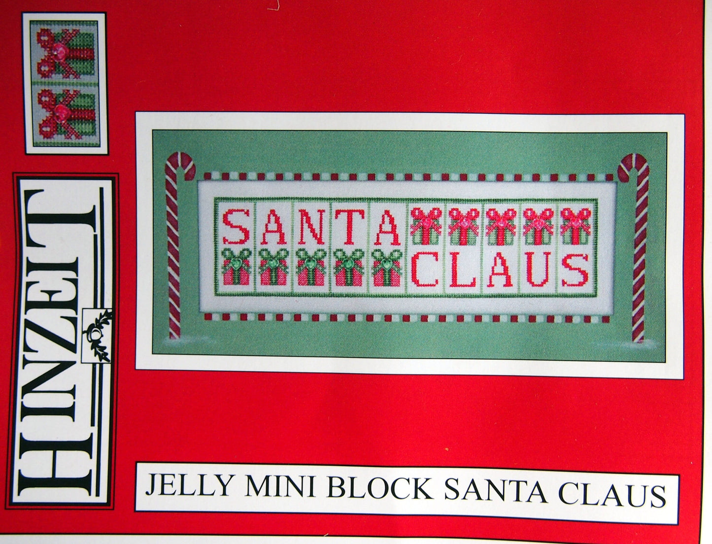 Jelly Mini Block: Santa Claus by Hinzeit