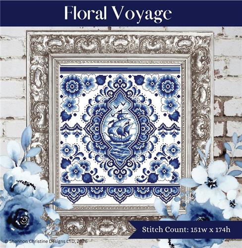 Floral Voyage by Shannon Christine Designs