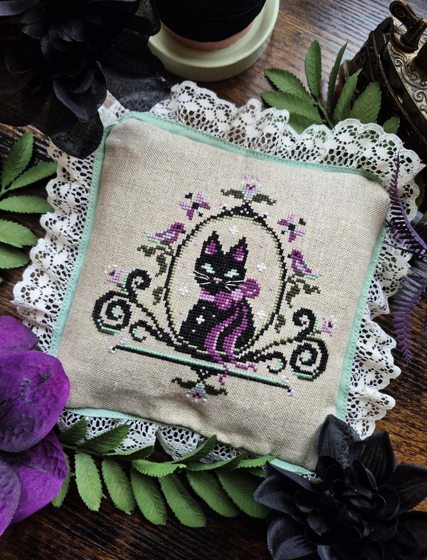 Spring Kitty by Haunted Frames