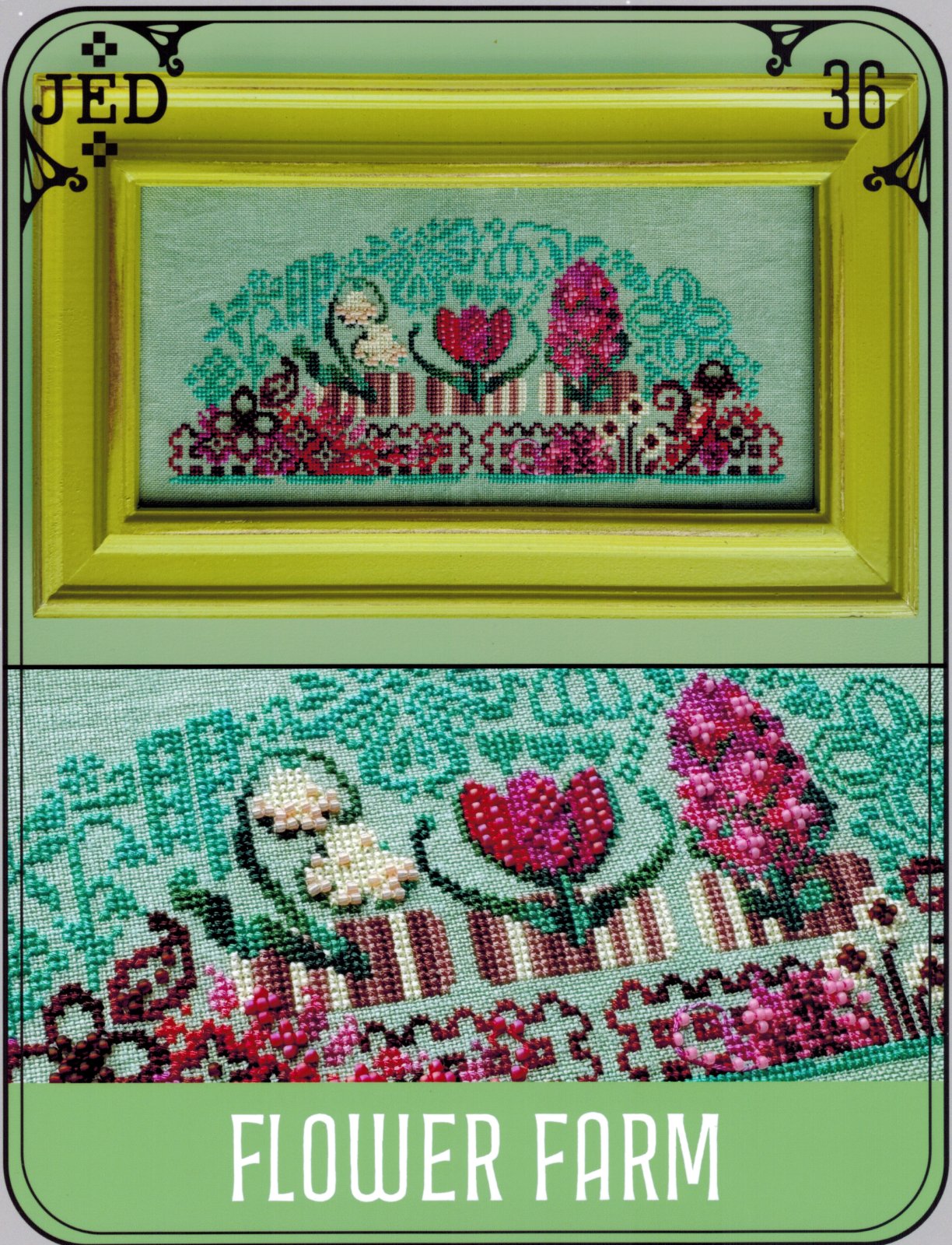 Flower Farm by Jessica Doize (JEDxStitch)