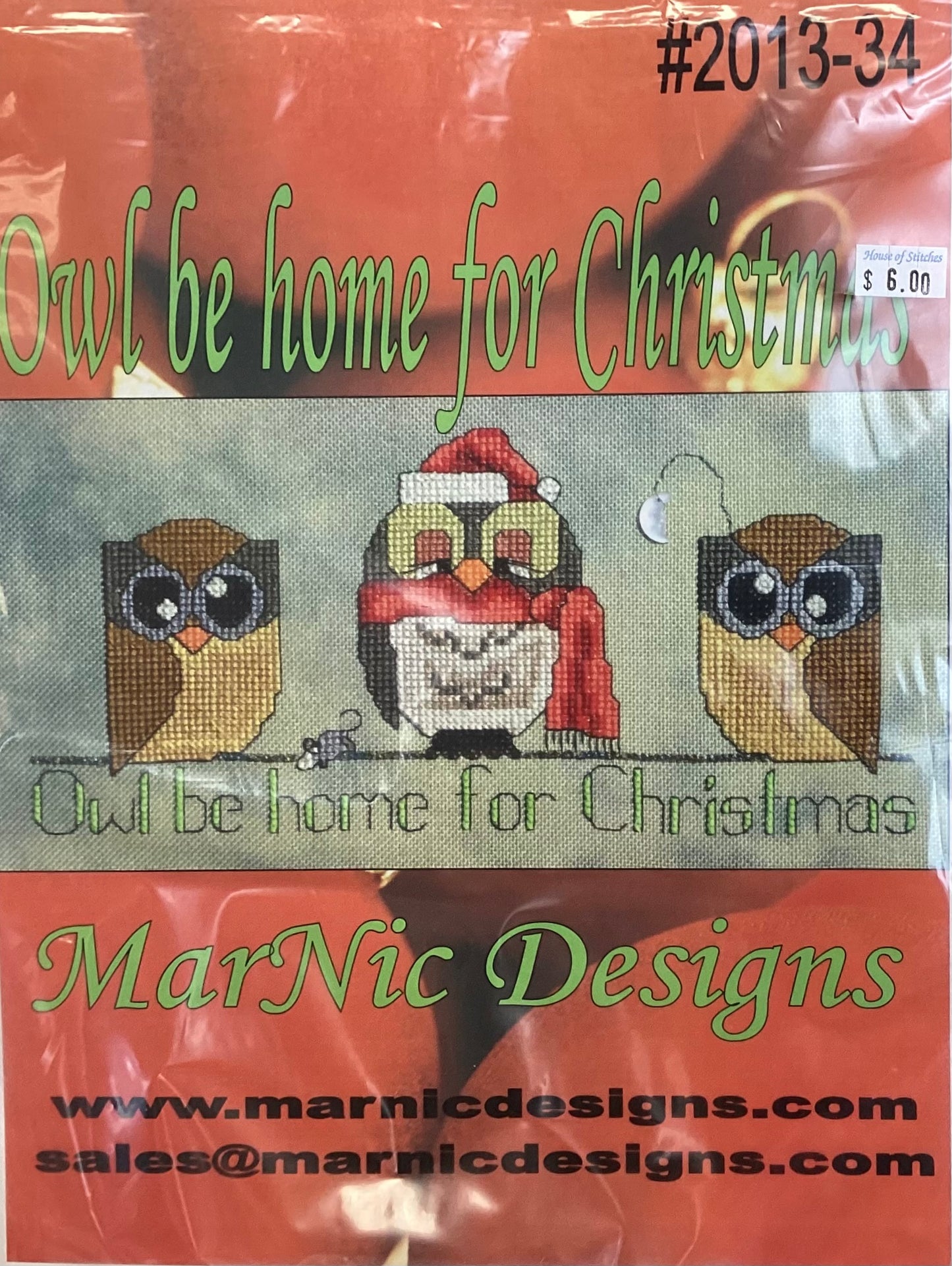 Owl Be Home for Christmas by MarNic Designs