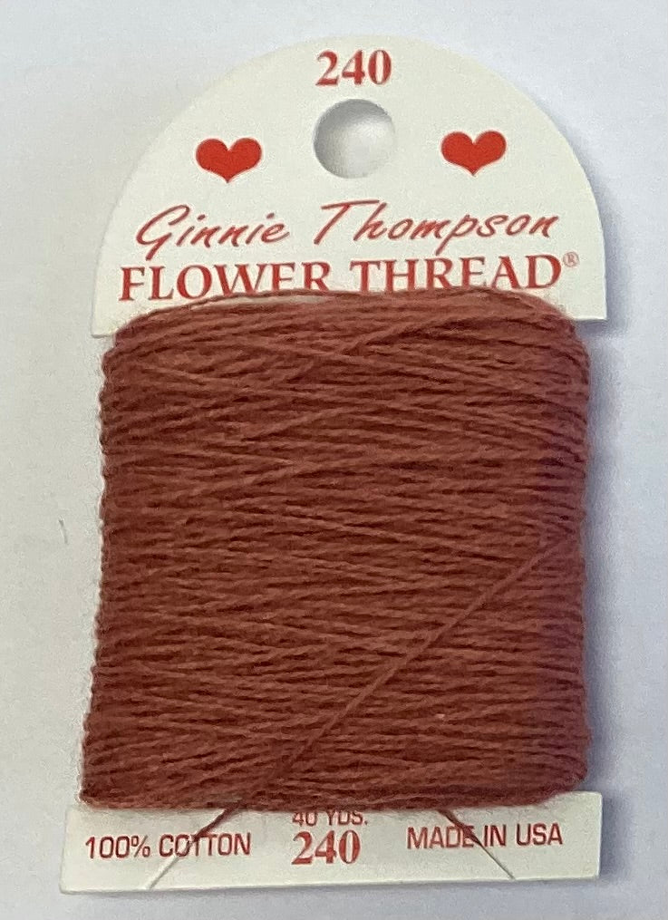 Ginnie Thompson: Flower Thread