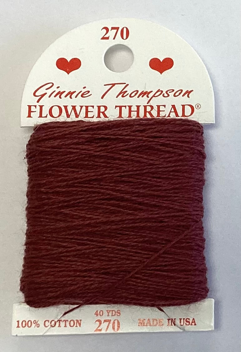 Ginnie Thompson: Flower Thread