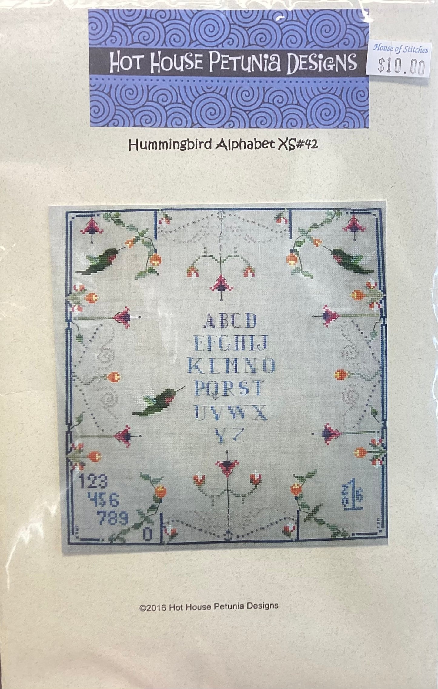 Hummingbird Alphabet by Hot House Petunia Designs