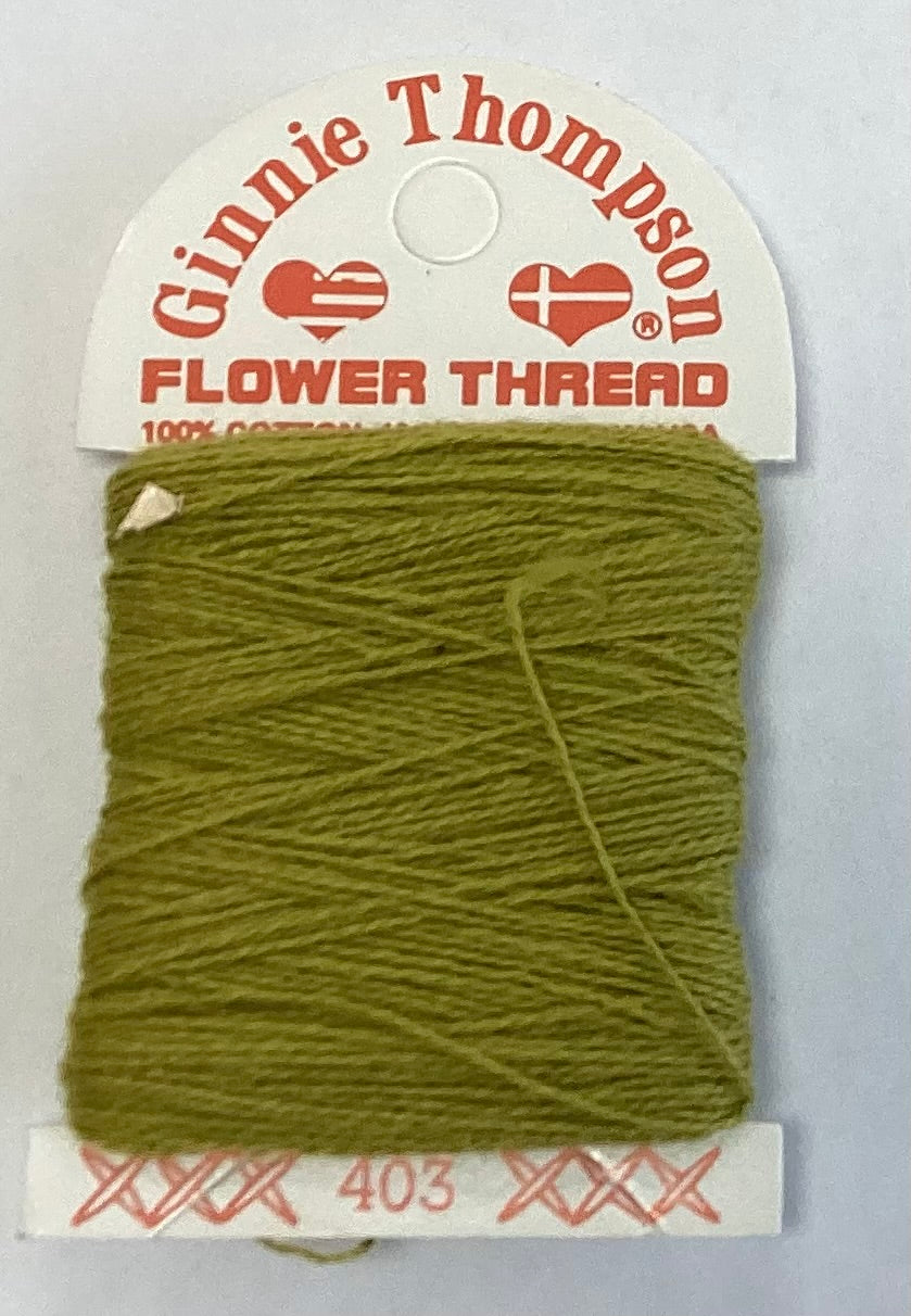 Ginnie Thompson: Flower Thread