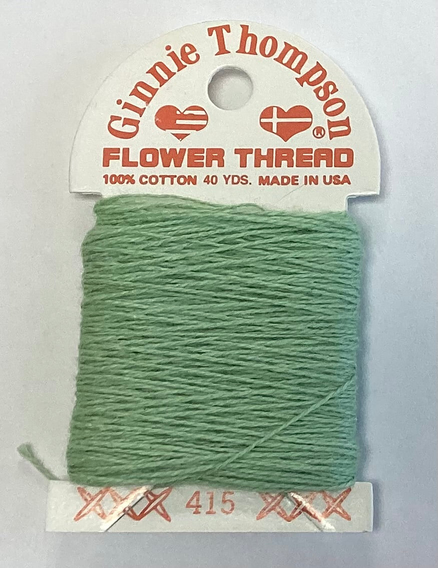 Ginnie Thompson: Flower Thread