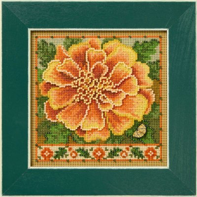 Buttons & Beads Autumn: Marigold Kit by MillHill