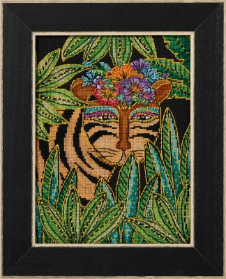 Laurel Burch Tigress Kit by Mill Hill