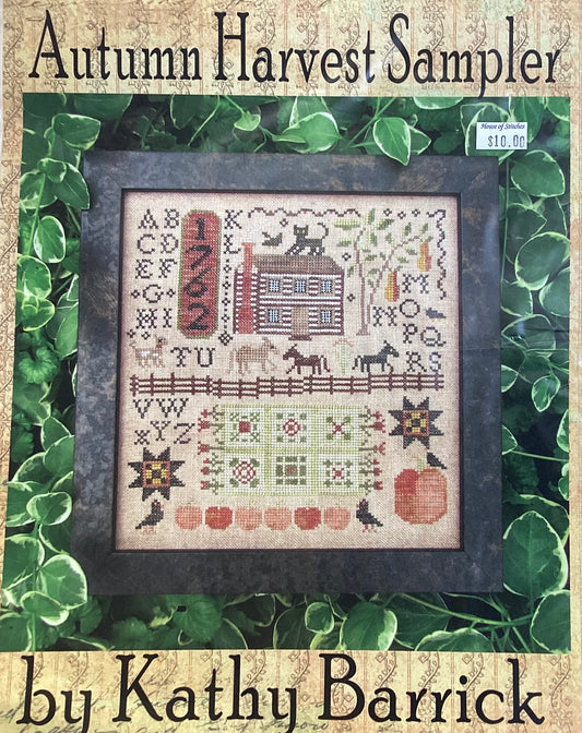 Autumn Harvest Sampler by Kathy Barrick
