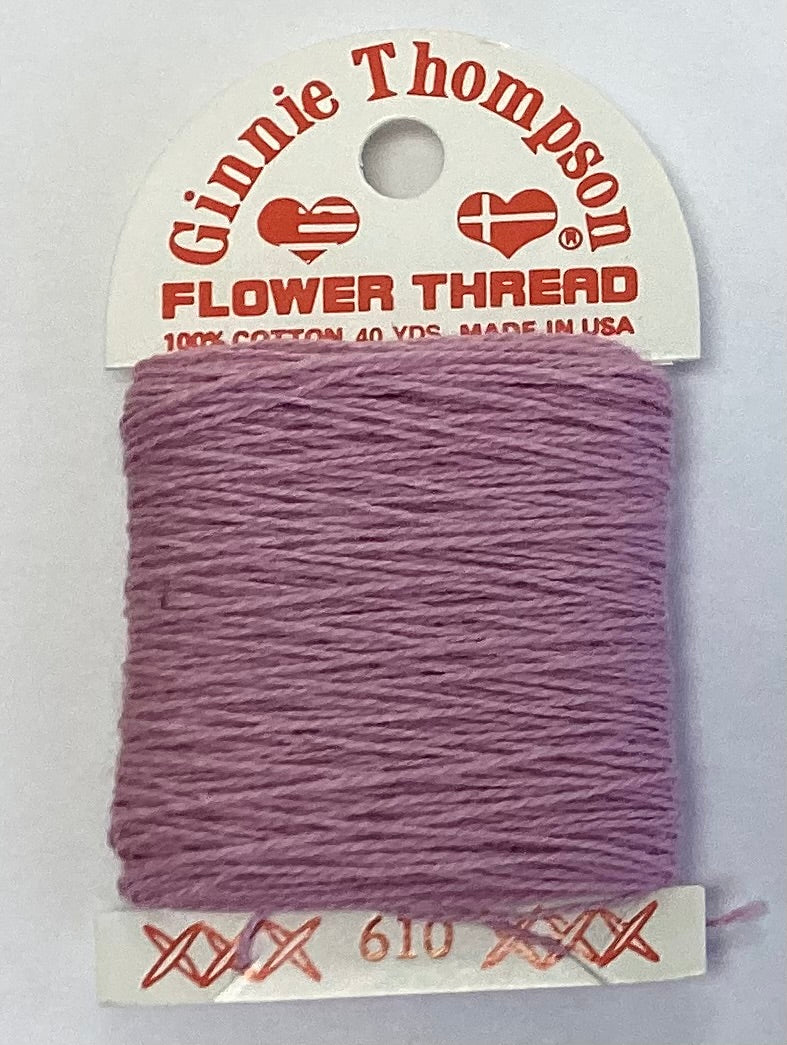 Ginnie Thompson: Flower Thread