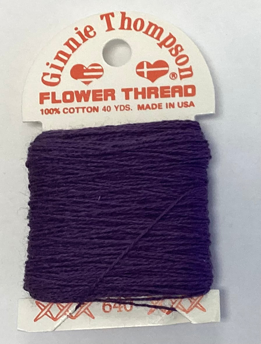 Ginnie Thompson: Flower Thread