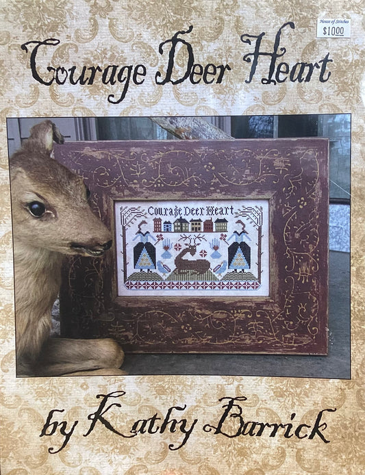 Courage Deer Heart by Kathy Barrick