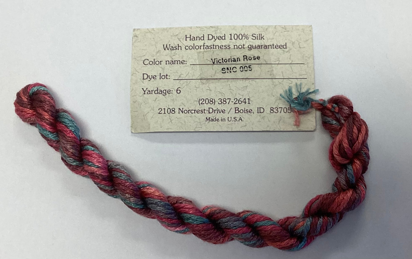 The Thread Gatherer: Silk ‘N Colors