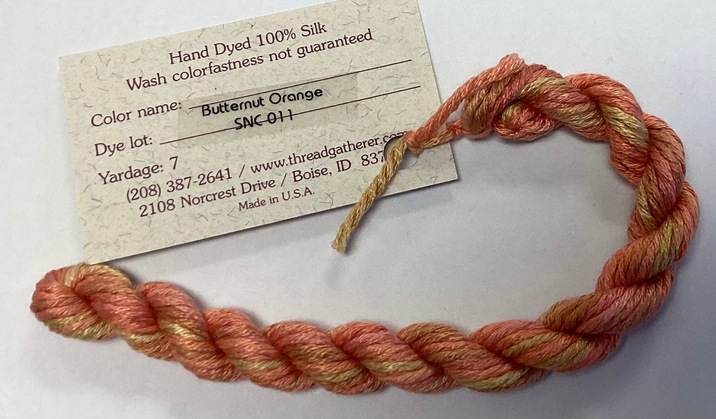 The Thread Gatherer: Silk ‘N Colors