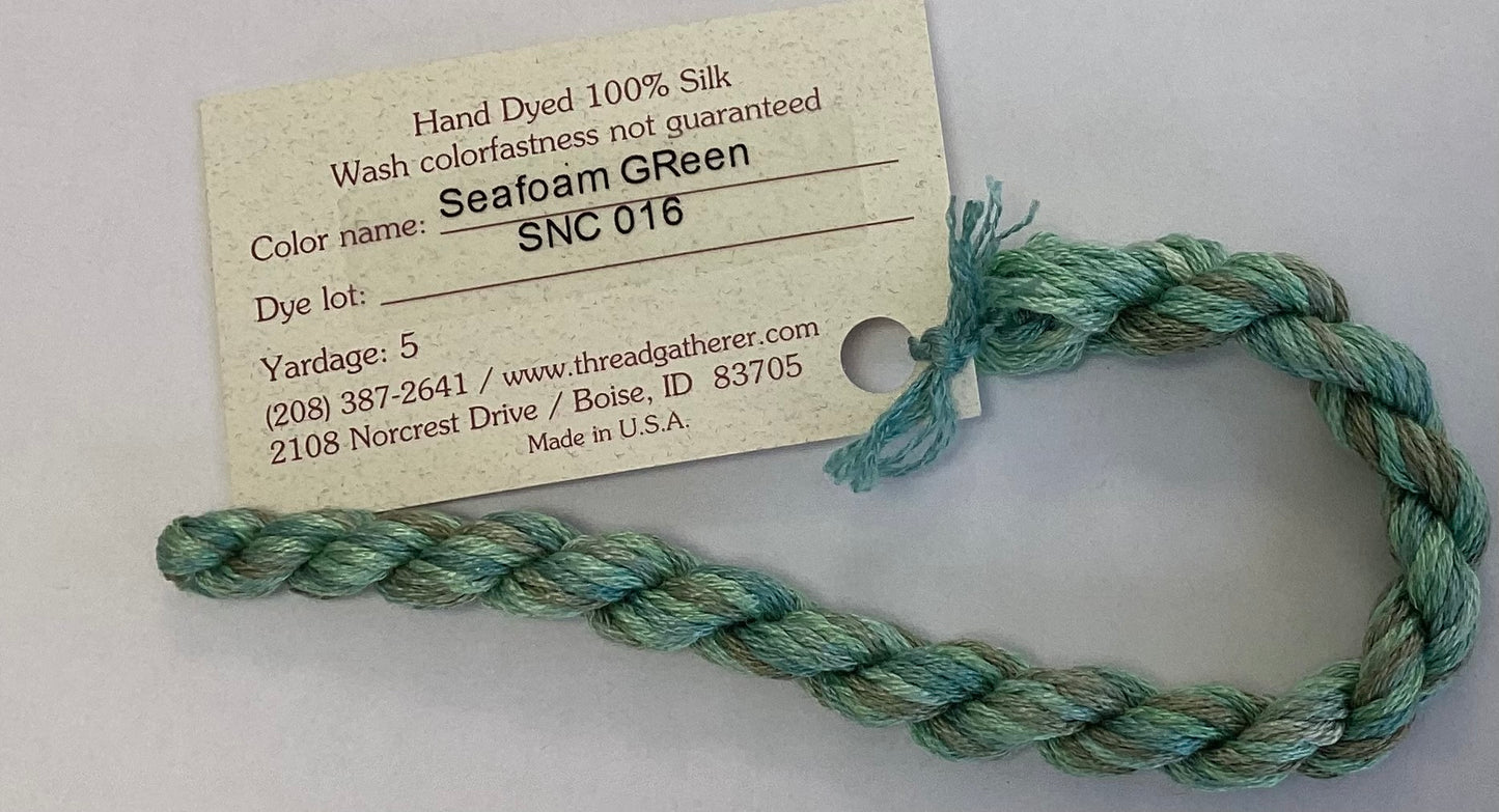 The Thread Gatherer: Silk ‘N Colors (A)