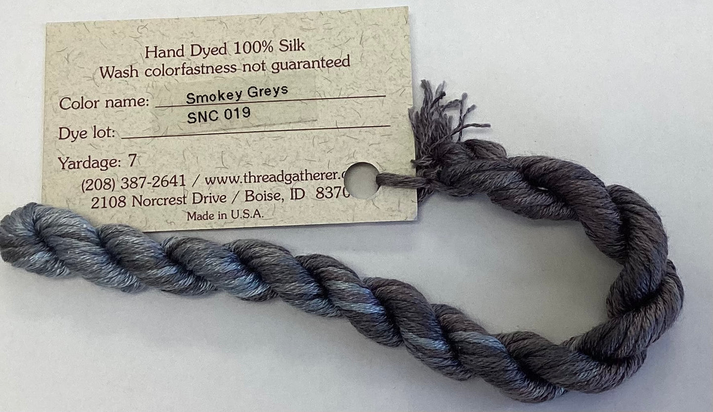 The Thread Gatherer: Silk ‘N Colors (A)