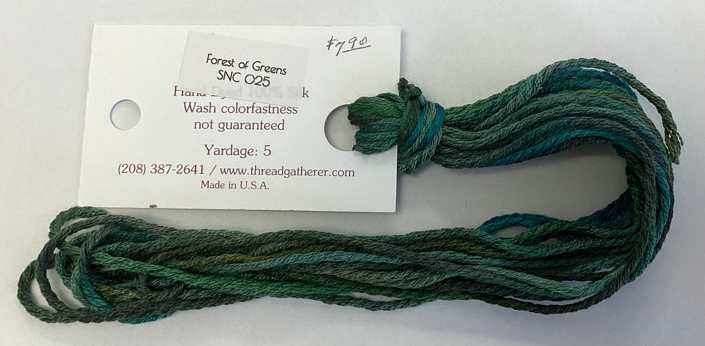 The Thread Gatherer: Silk ‘N Colors (A)