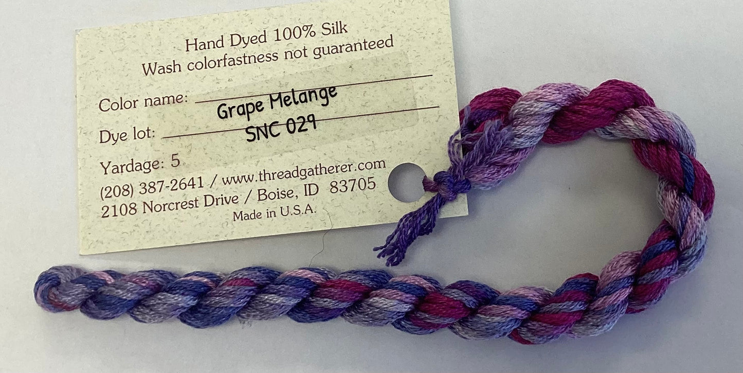 The Thread Gatherer: Silk ‘N Colors (A)