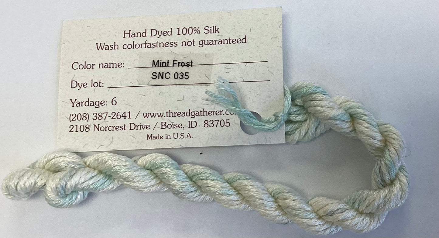 The Thread Gatherer: Silk ‘N Colors (A)