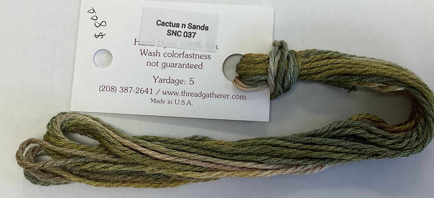 The Thread Gatherer: Silk ‘N Colors (A)