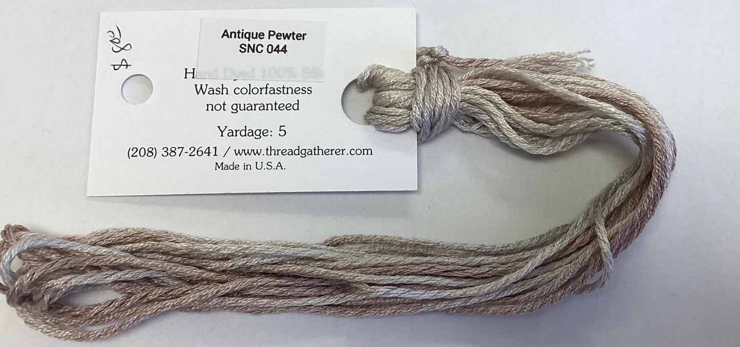 The Thread Gatherer: Silk ‘N Colors (A)