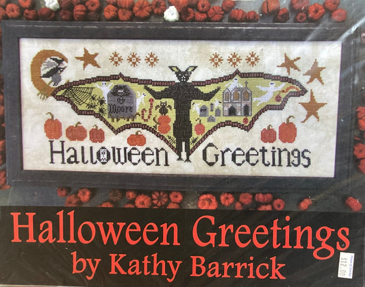Halloween Greetings by Kathy Barrick