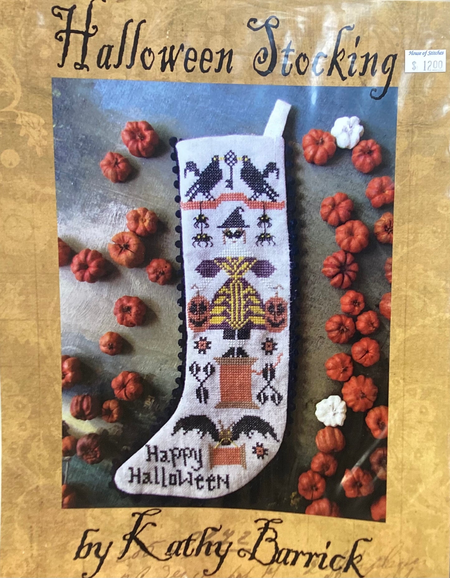 Halloween Stocking by Kathy Barrick