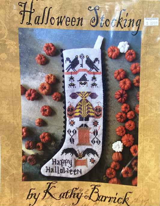 Halloween Stocking by Kathy Barrick