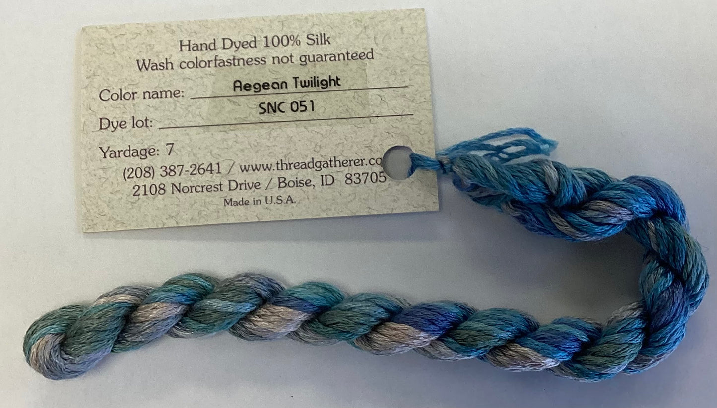 The Thread Gatherer: Silk ‘N Colors (A)