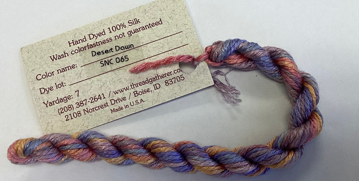 The Thread Gatherer: Silk ‘N Colors (A)