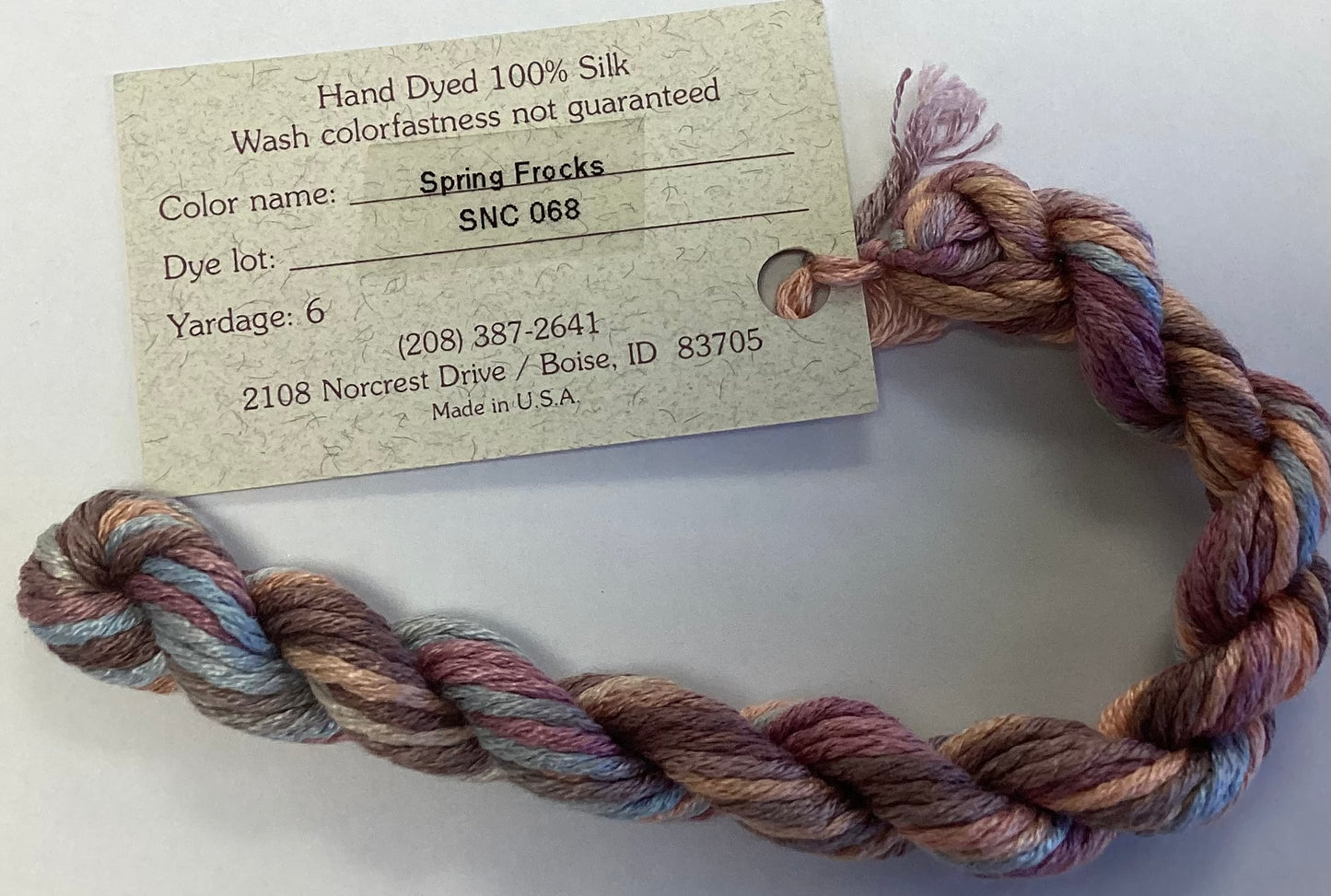 The Thread Gatherer: Silk ‘N Colors (A)