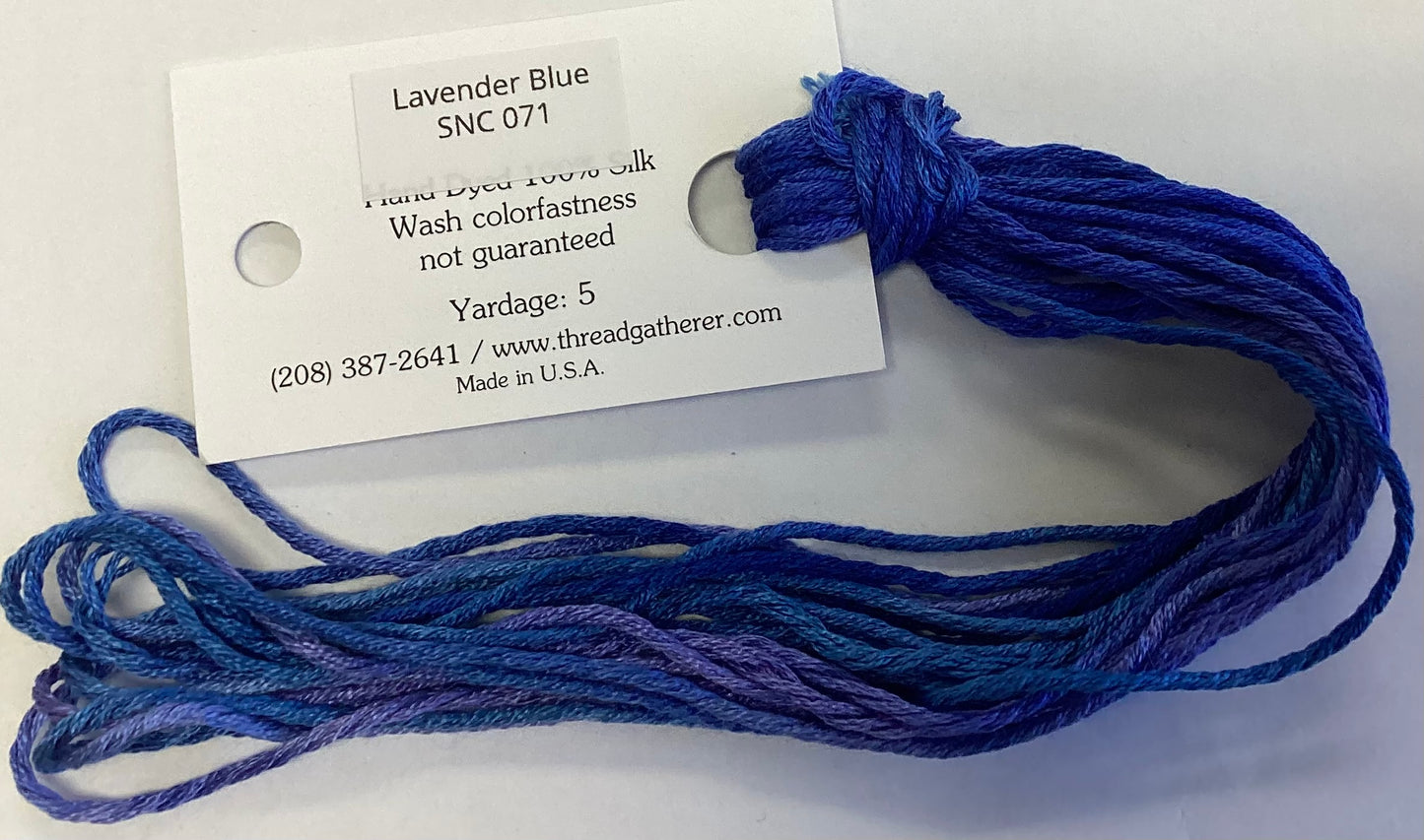 The Thread Gatherer: Silk ‘N Colors (A)