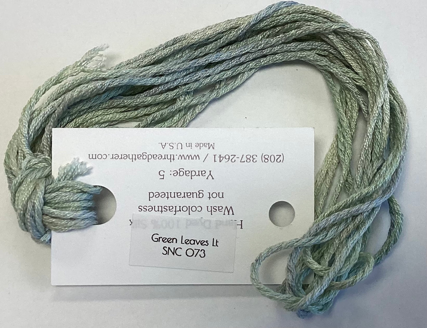 The Thread Gatherer: Silk ‘N Colors (A)