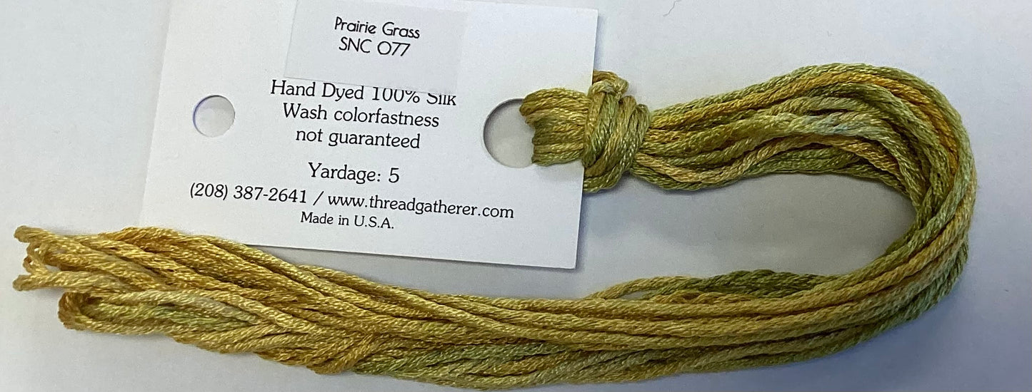The Thread Gatherer: Silk ‘N Colors (A)