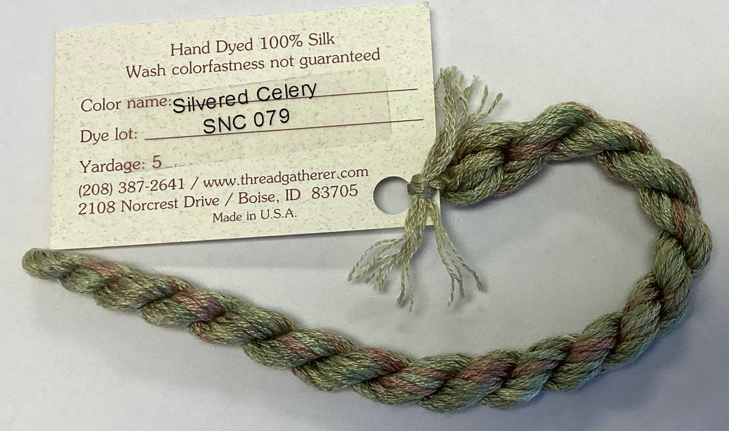 The Thread Gatherer: Silk ‘N Colors (A)