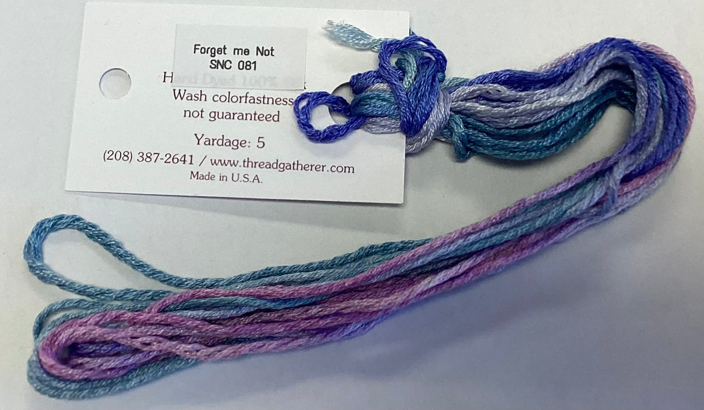 The Thread Gatherer: Silk ‘N Colors (A)