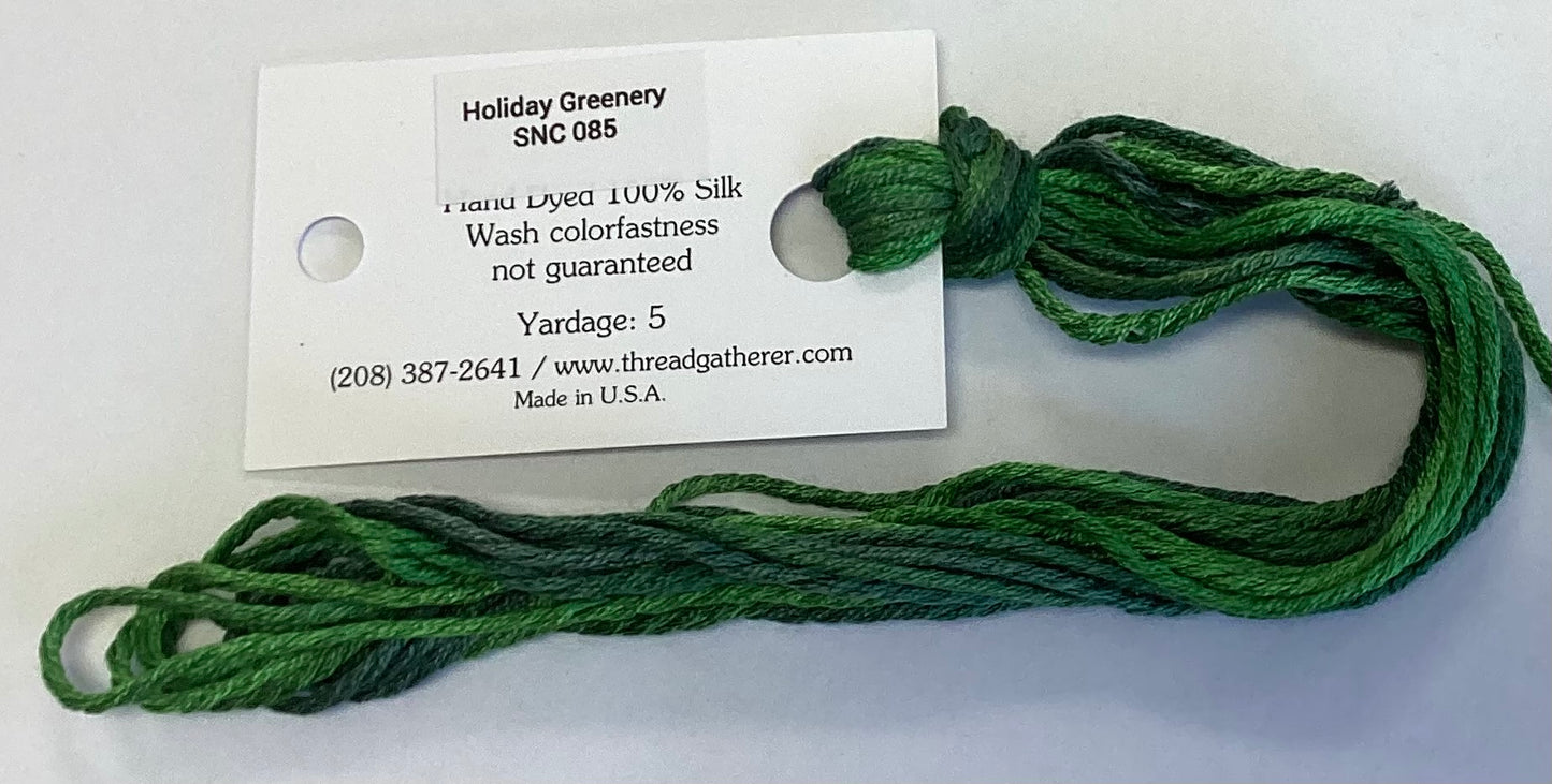 The Thread Gatherer: Silk ‘N Colors (A)
