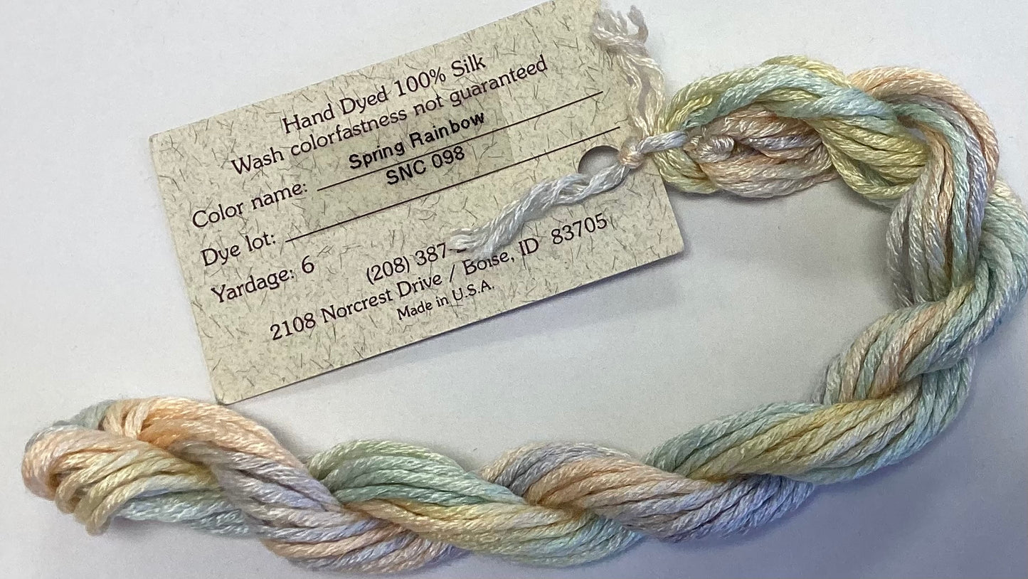 The Thread Gatherer: Silk ‘N Colors (A)