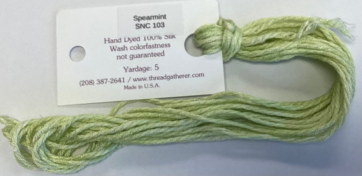 The Thread Gatherer: Silk ‘N Colors (A)