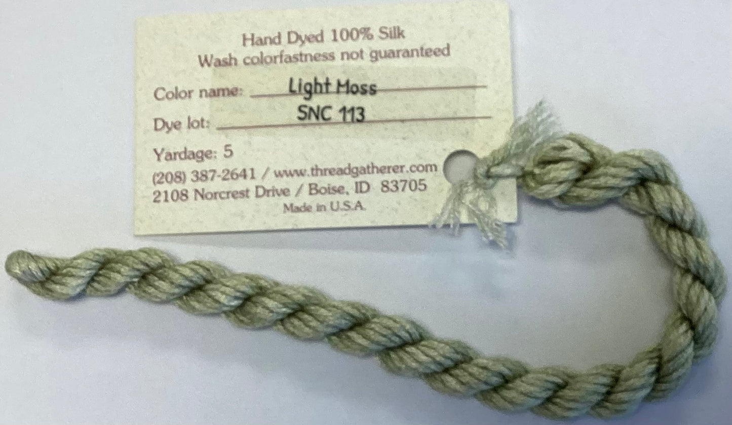 The Thread Gatherer: Silk ‘N Colors (A)
