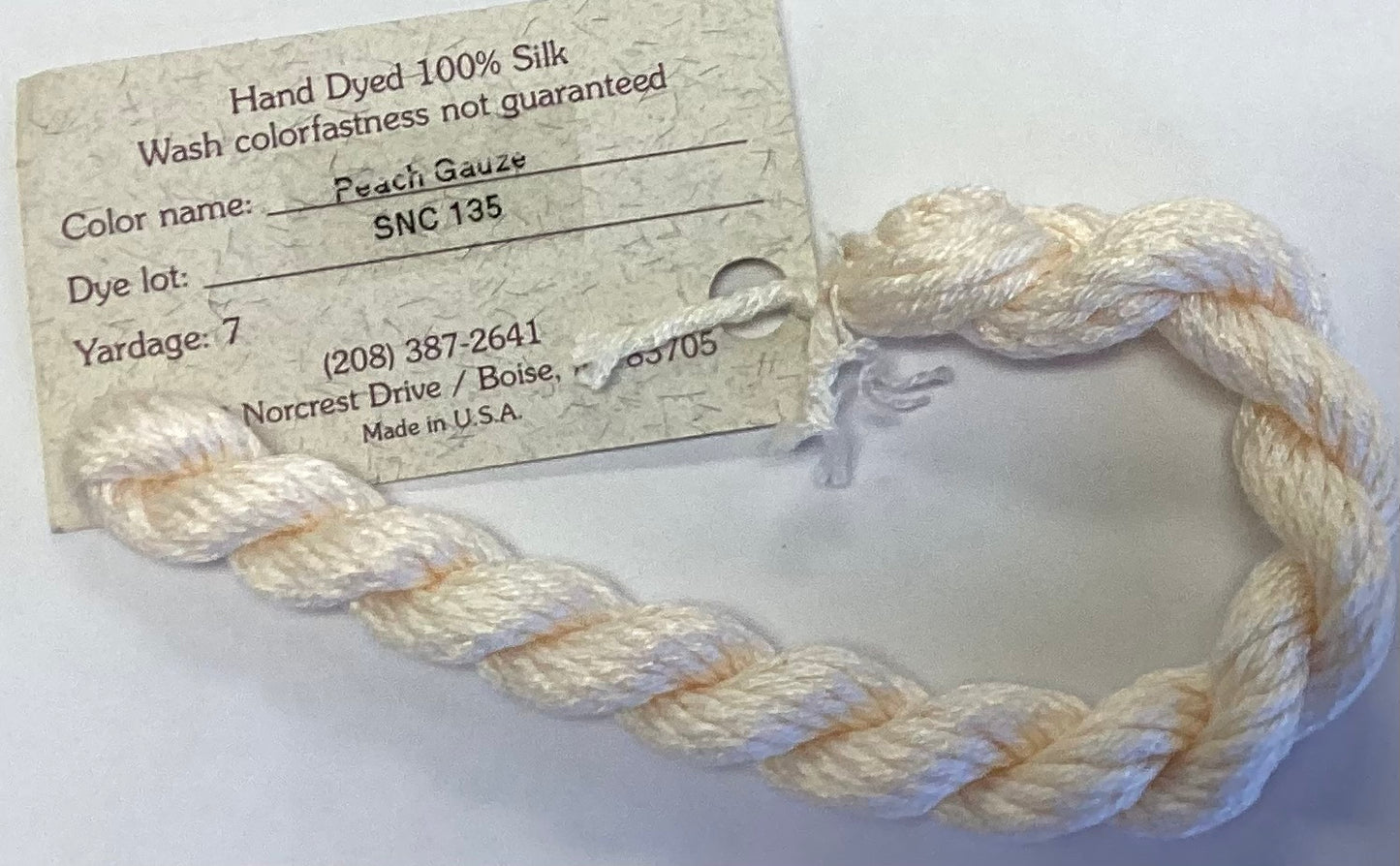The Thread Gatherer: Silk ‘N Colors (A)