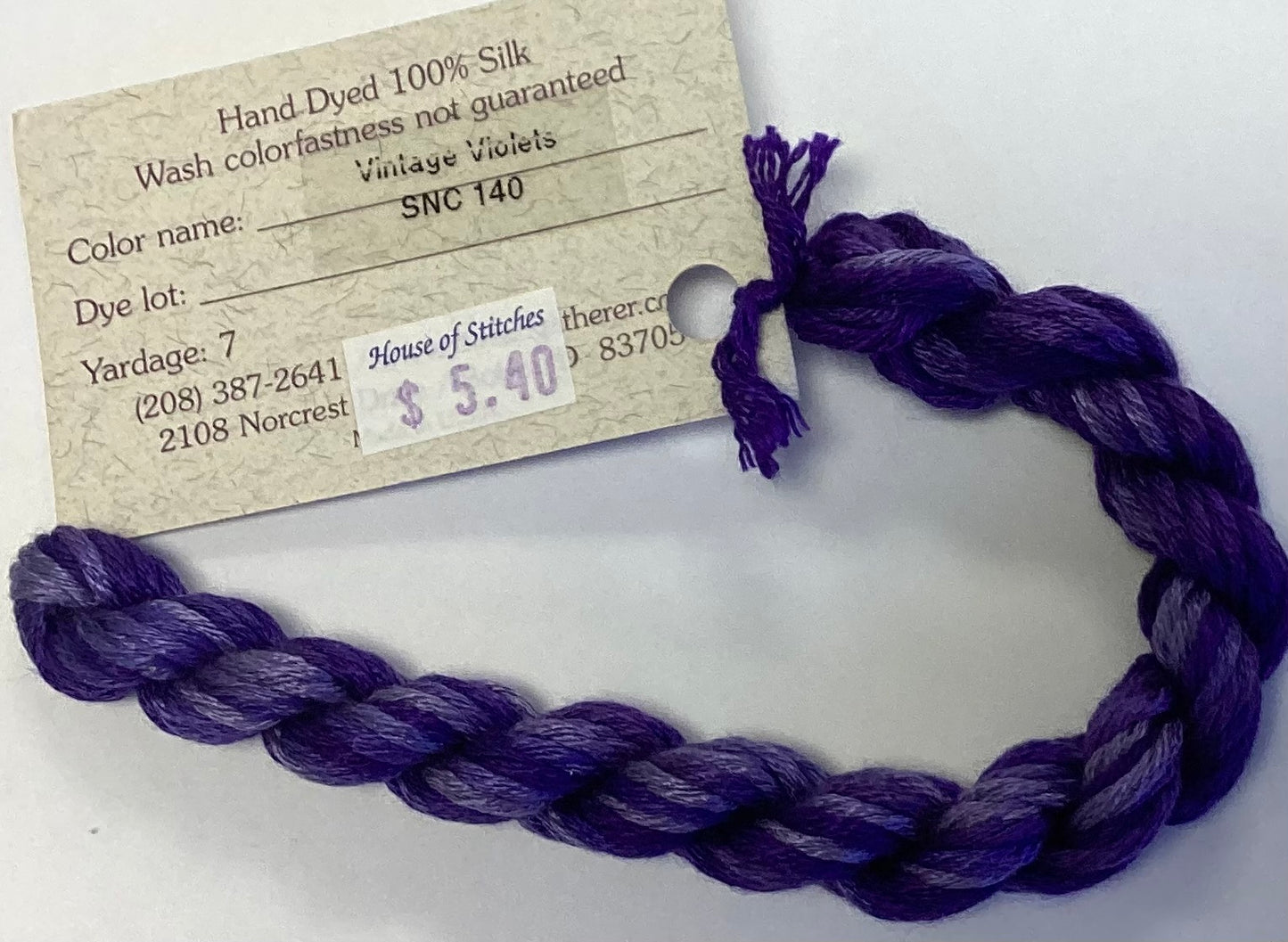 The Thread Gatherer: Silk ‘N Colors (A)