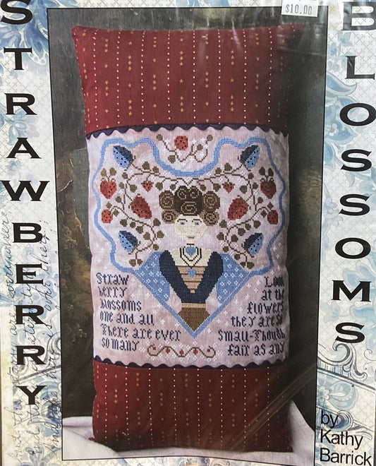 Strawberry Blooms by Kathy Barrick